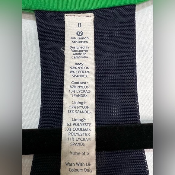 Lululemon Scoop Neck Tank Luon Light Activewear Yoga Workout Run Gym Training - Picture 11 of 13